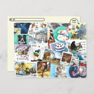Misc Postzegels Briefkaart