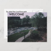 misc, WELKOM Briefkaart (Voorkant / Achterkant)