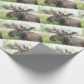 Mischiearian Moose Cadeaupapier (Hoek)