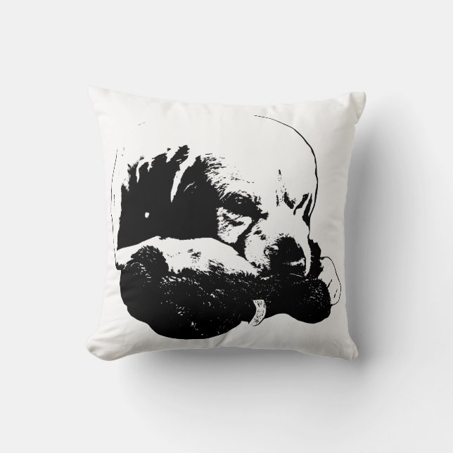 Mischief at Rest Kussen (Voorkant)