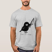 Mischief Crow Time for Crimes T-shirt (Voorkant)