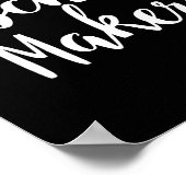 Mischief Maker - Pular Funny Quote  Poster (Hoek)