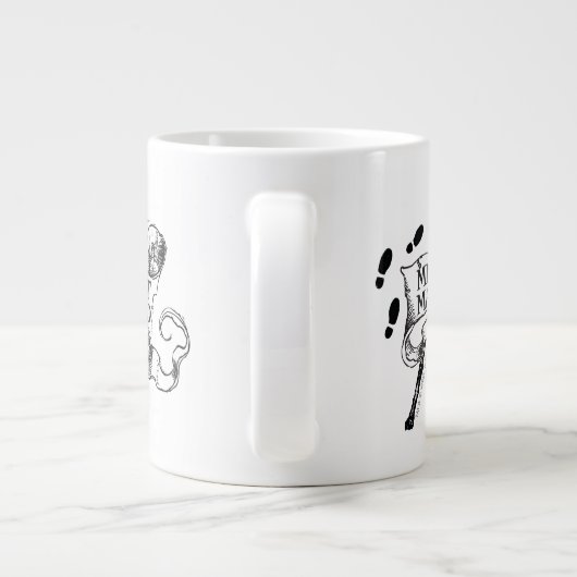 Mischief Managed Extra Grote Beker (Achterkant)