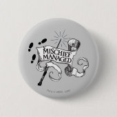 Mischief Managed Ronde Button 5,7 Cm (Voorkant)