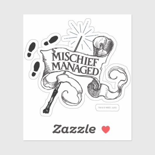 Mischief Managed Sticker (Vel)