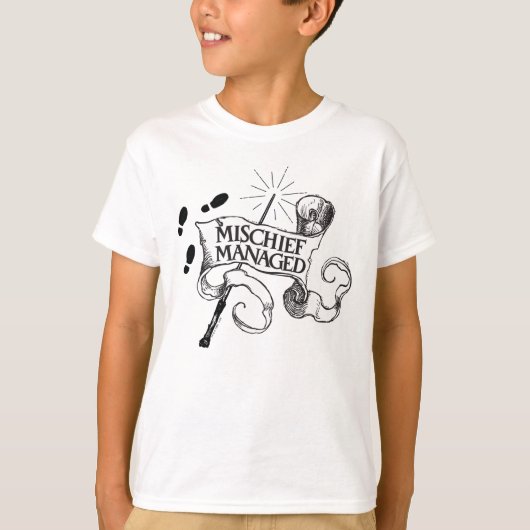 Mischief Managed T-shirt (Voorkant)