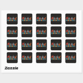 Mischief Managed Vierkante Sticker (Vel)