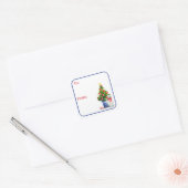 Mischievous Cat Holiday Stickers (Enveloppe)