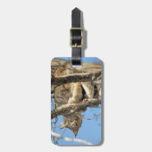 Mischievous Lynx Bagagelabel (Voorkant verticaal)