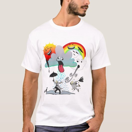 Mischievous Weather T-shirt (Voorkant)