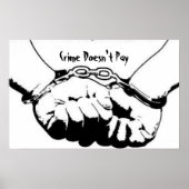 Misdaad betaalt niet poster (Voorkant)