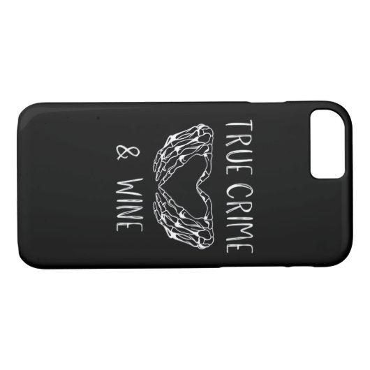 Misdaad en wijn skelet handen Case-Mate iPhone case (Achterkant (Horizontaal))