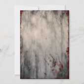 Misdaad Scene Onderzoek 21e Verjaardagsfeestje Kaart (Achterkant)