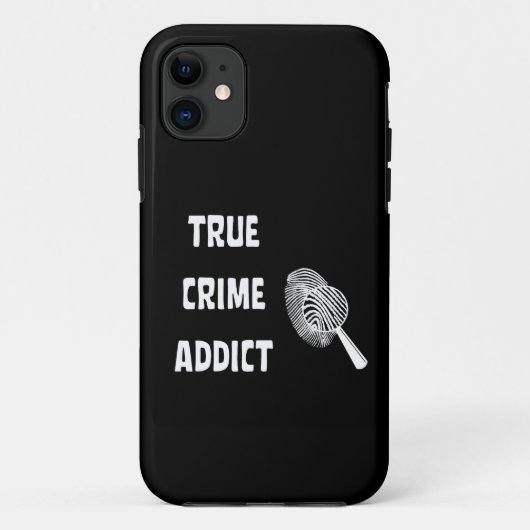 Misdaad, Verslaafd, Mysterie, Quote, Morbide, Poca Case-Mate iPhone Case (Achterkant)