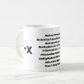 Mise à jour de -X Diggers Mug (Devant gauche)