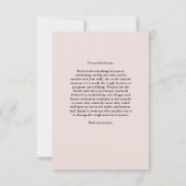 Mise à jour du mariage modifier la date carte phot (Dos)