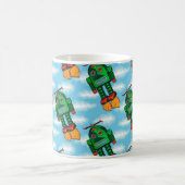 "Mise le feu" tasse de robot (Centre)