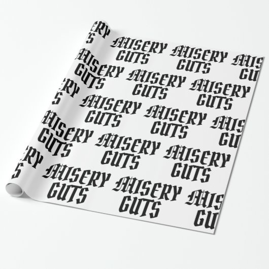 Misery Guts Cadeaupapier (Uitgerold)