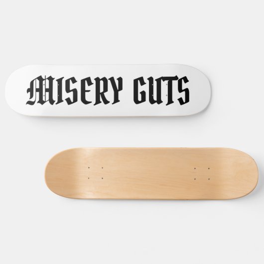 Misery Guts Skateboard (Horizontaal)