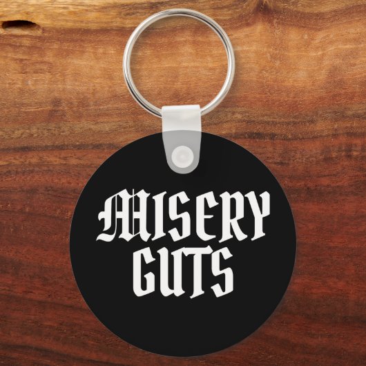Misery Guts Sleutelhanger (Achterkant)