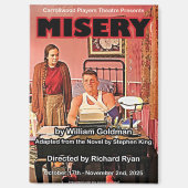 Misery Poster Magnet Magneet (Voorkant)