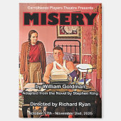 Misery Poster Magnet Magneet (Voorkant)