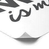 Mises est mon affiche personnalisable Homeboy (Coin)