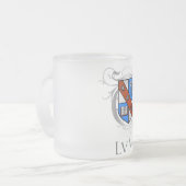 Mises Logo Matglas Koffiemok (Voorkant links)