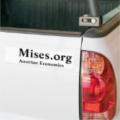 Mises.org, Austrian Economics Bumpersticker (Op Truck)