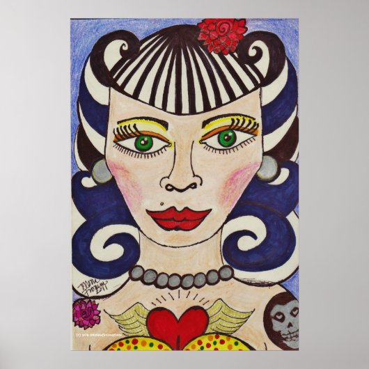 "Misfit Doll" Poster (Voorkant)