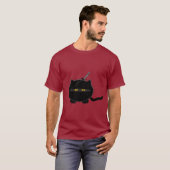 Misfit Ninja Cat T-shirt (Voorkant volledig)