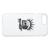 Misfit Skull Creative Character Art Style Case-Mate iPhone Case (Achterkant (Horizontaal))