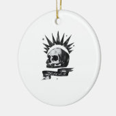 Misfit Skull Creative Character Art Style Ornament (Links)