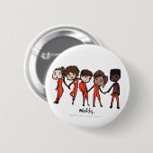 Misfits Cast Ronde Button 5,7 Cm (Voorkant /achterkant)