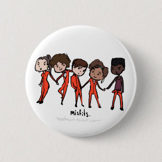 Misfits Cast Ronde Button 5,7 Cm