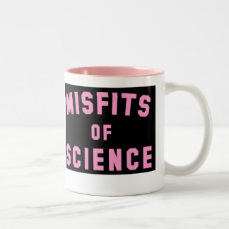 Misfits of Science Tweekleurige Koffiemok