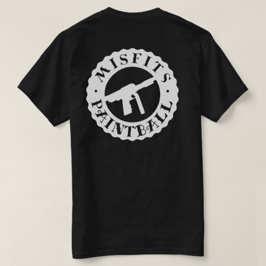 MISFITS PAINTBALL T-SHIRT (Design achterkant)