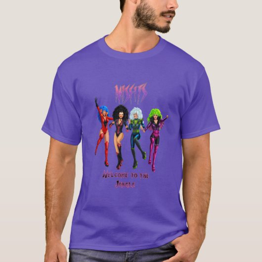 Misfits Welcome to the Jungle T-shirt (Devant)