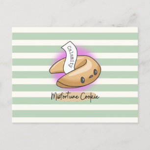 Misfortuin Cookie zegt Calamity Briefkaart