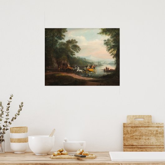 Mishap bij het Poster Ford - Alvan Fisher Fine Art (Keuken)