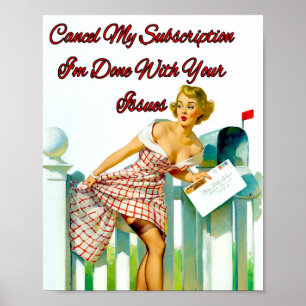 Mishap van 1950 door Gil Elvgren Poster