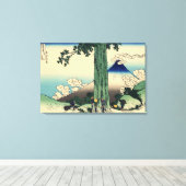 Mishima Pass in de provincie Kai Canvas Afdruk (Insitu (Houten vloer))