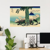 Mishima Pass in de provincie Kai Poster (Thuiskantoor)