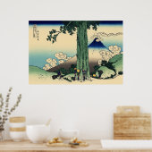 Mishima Pass in de provincie Kai Poster (Keuken)