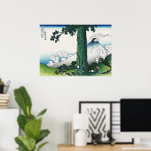 Mishima Pass in de provincie Kai Poster (Thuiskantoor)