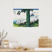 Mishima Pass in de provincie Kai Poster (Keuken)