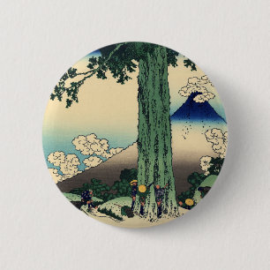 Mishima Pass in de provincie Kai Ronde Button 5,7 Cm