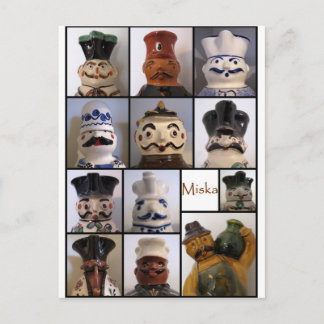 Miska Pitcher Post Card Briefkaart