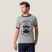Miskatonic Frathood Ringer T shirt (Voorkant volledig)
