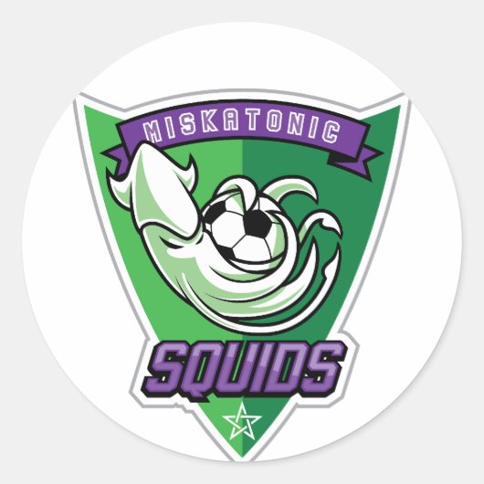 Miskatonic Squids Stickers (Voorkant)